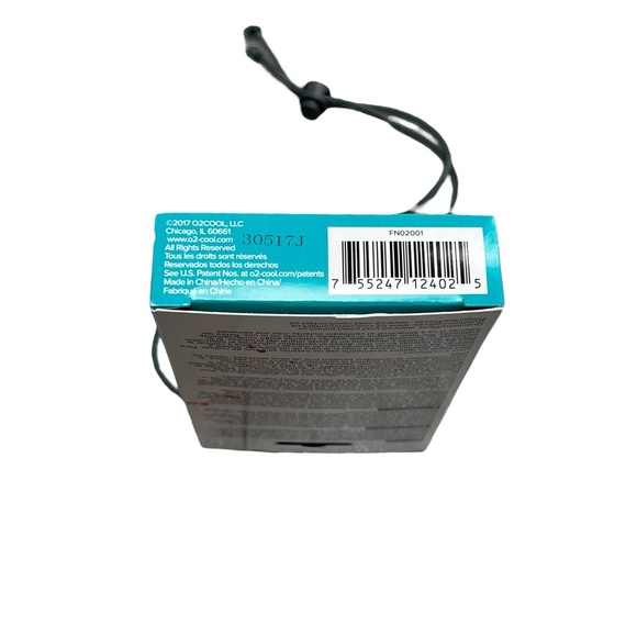 O2COOL DELUXE BATTERY POWERED NECKLACE FAN WITH LANYARD - NEW IN BOX - Picture 3 of 6